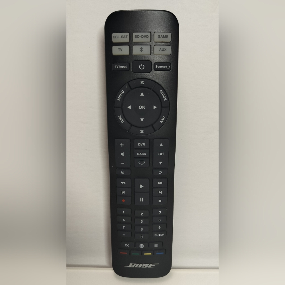 Genuine Bose RC-PWS III Universal Remote Control - Solo TV Cinemate Pre-owned